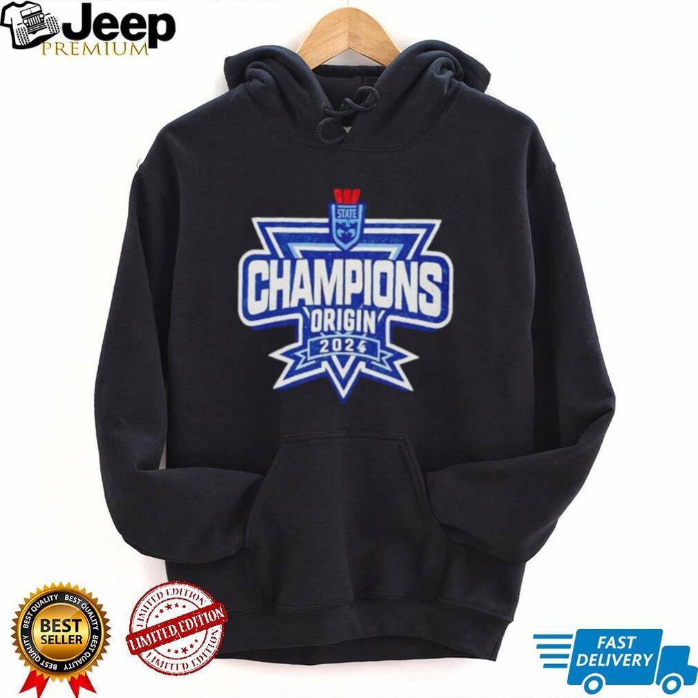 State Champions Origin 2024 Champions logo shirt