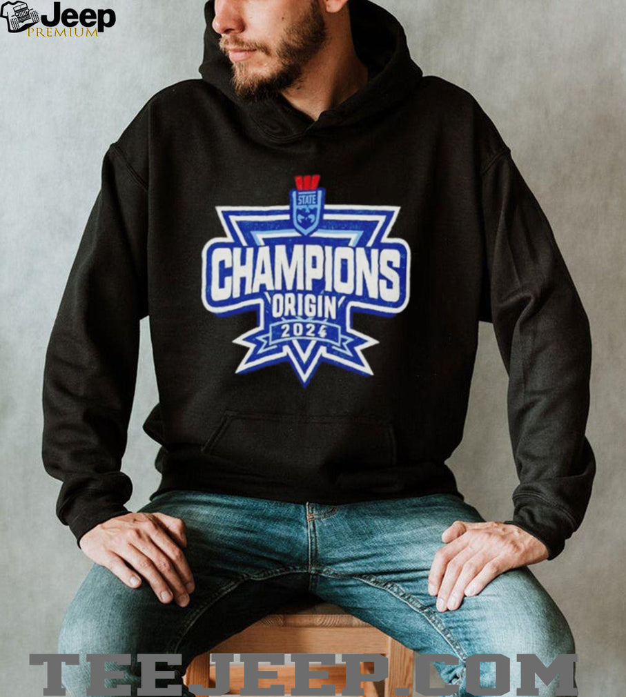 State Champions Origin 2024 Champions logo shirt