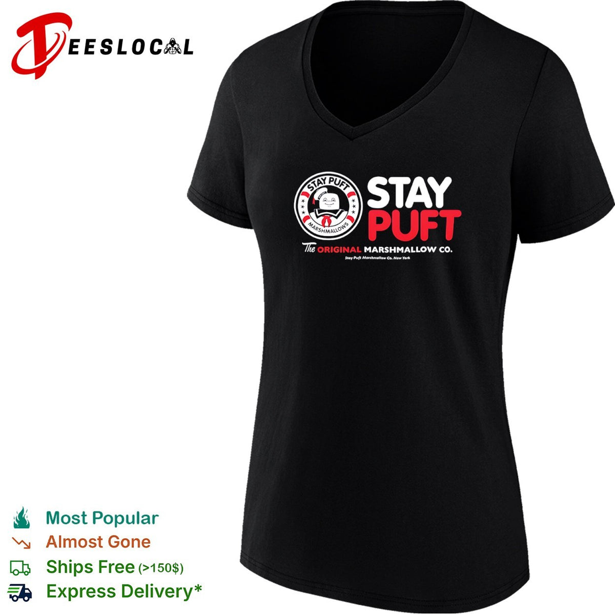 Stay Puft Marshmallows The Original Marshmallow Co New York Ghostbusters shirt