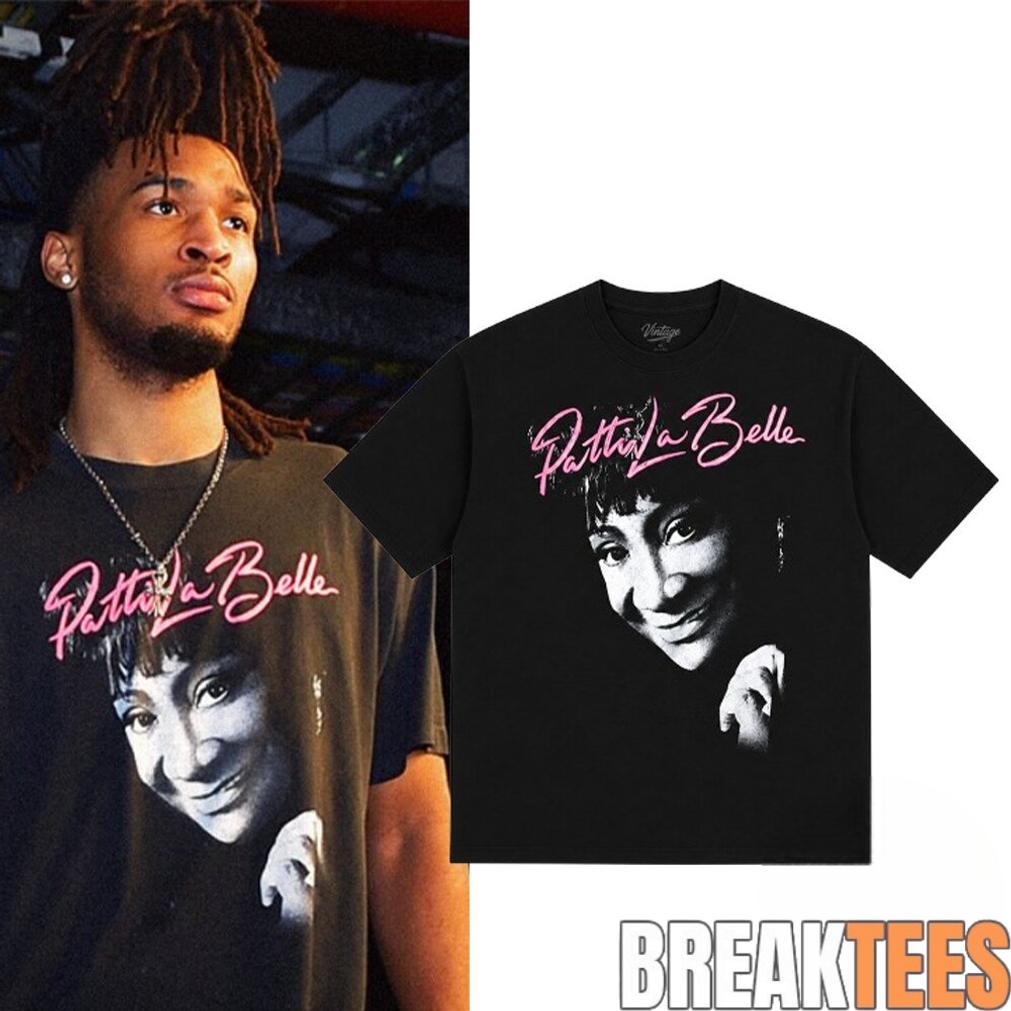 Stephon Castle NBA 2026 Finals Game 3 Spurs Patti LaBelle Shirt