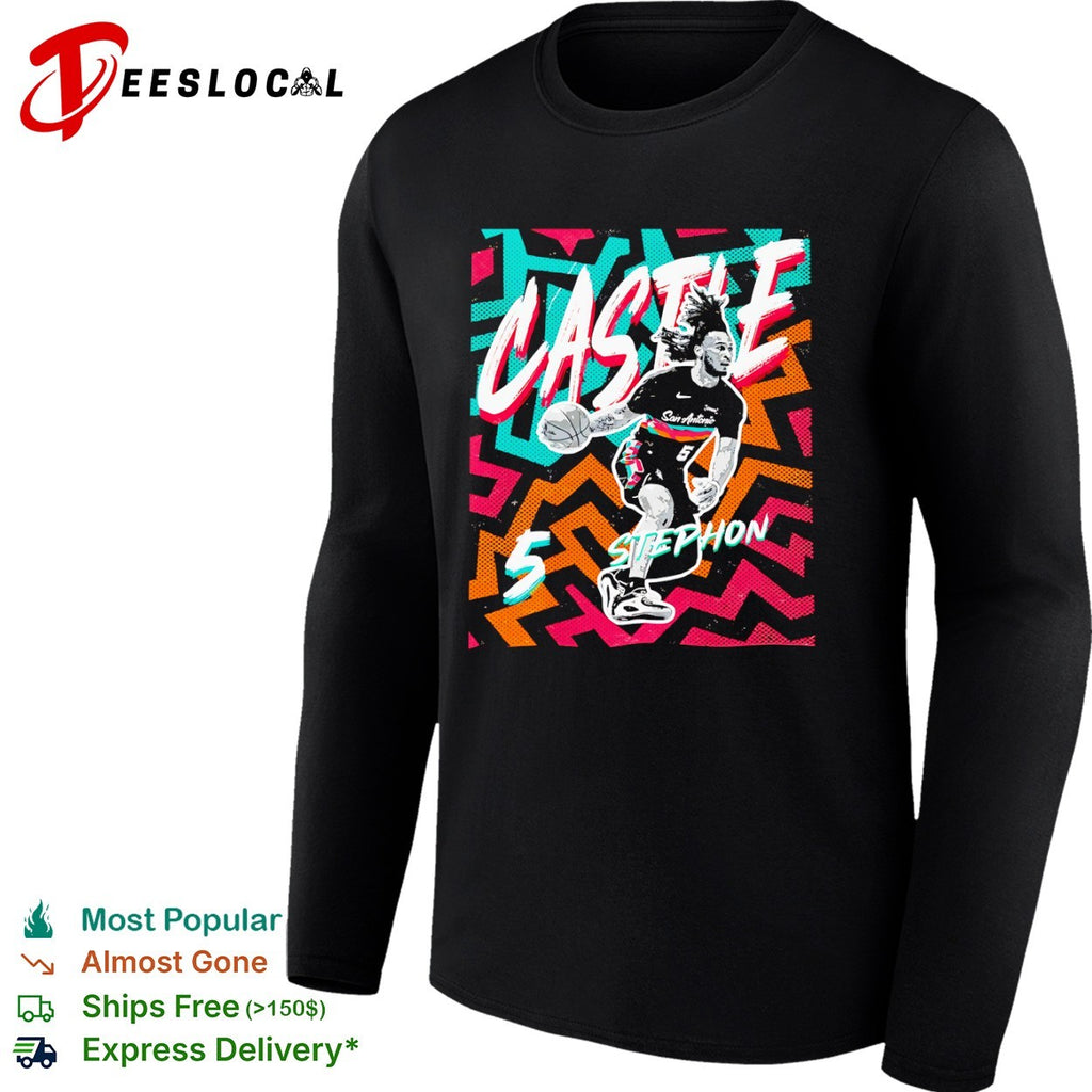 Stephon Castle San Antonio Spurs NBA 5 Castle Stephon shirt