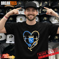 Stethoscope Heart Heartbeat It’s A Work Of Heart Kansas City Royals Baseball Logo T-Shirt