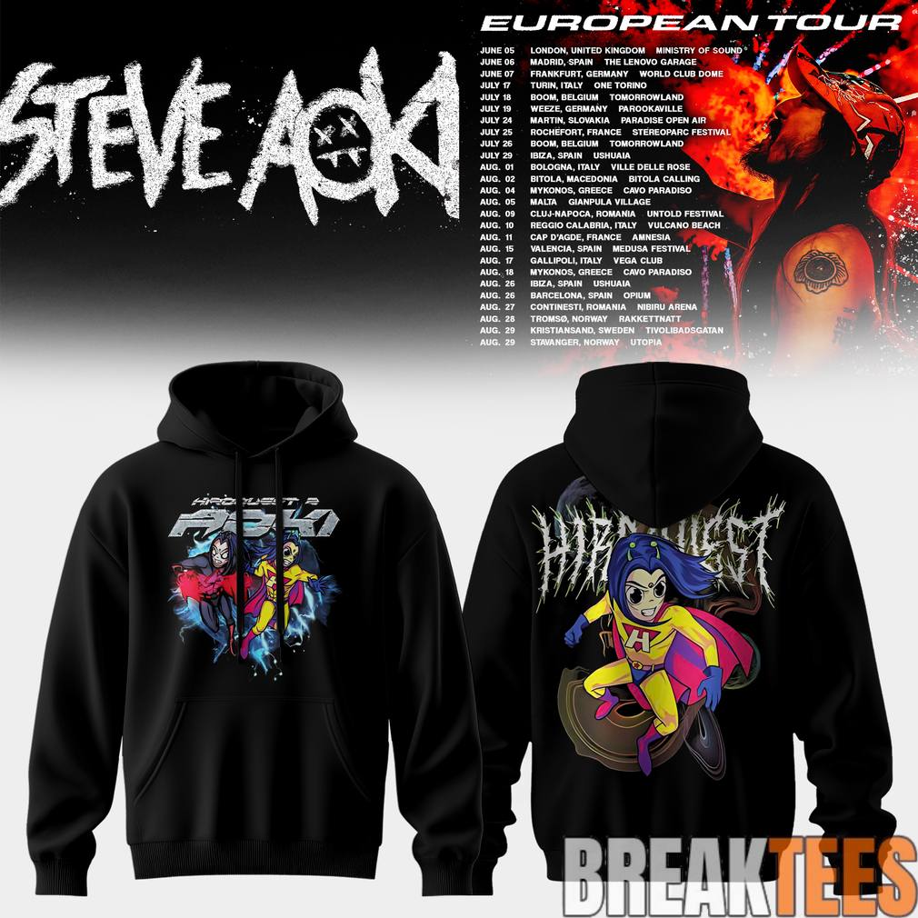 Steve Aoki 2026 Dim Mak 30 Tour Hoodie
