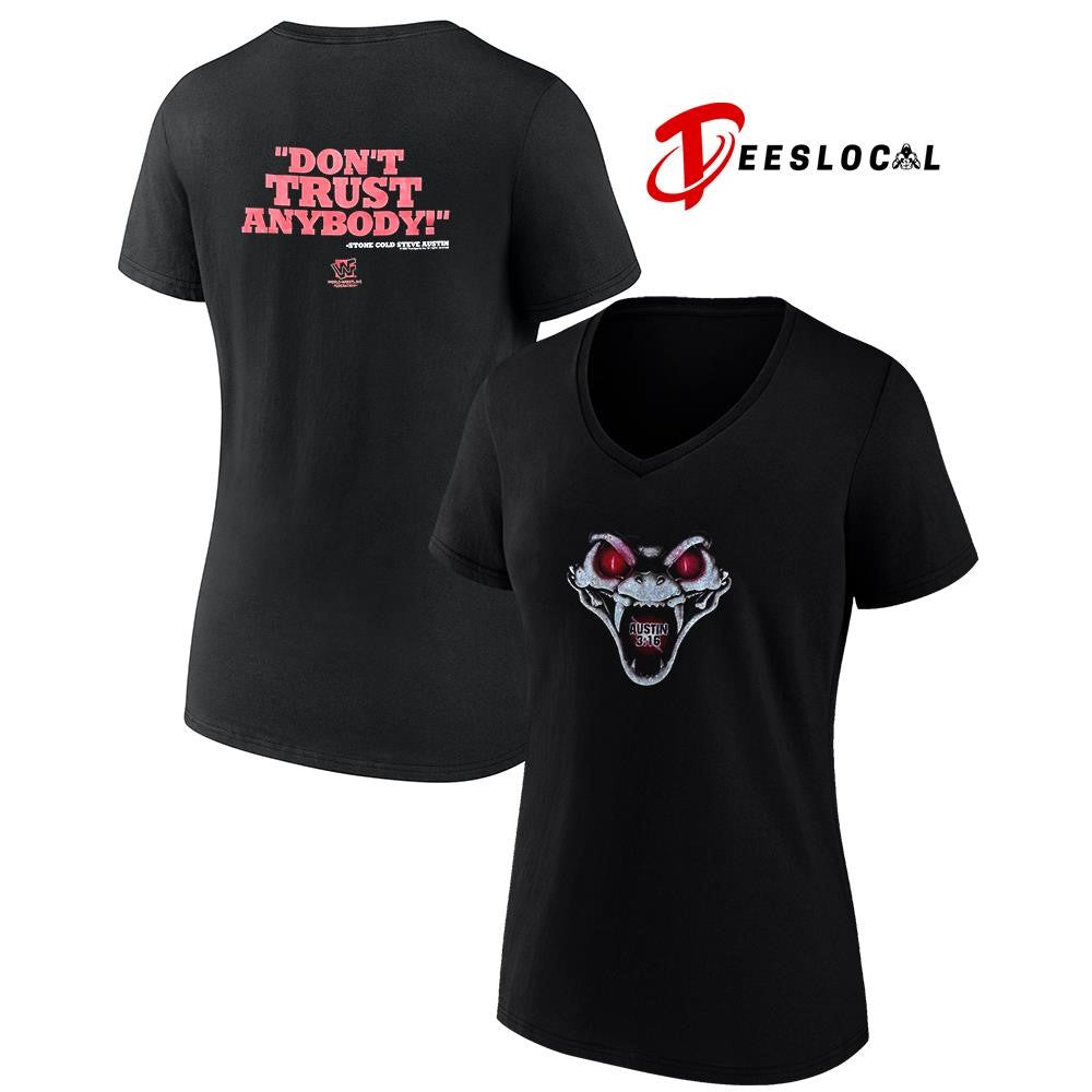 Steve Austin 3 16 Don’t trust anybody snake shirt