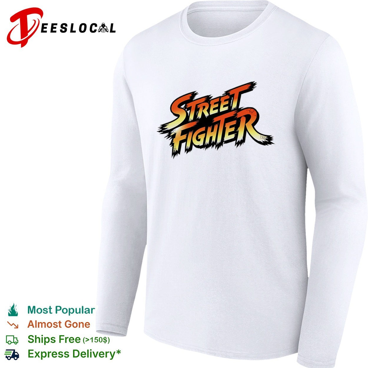 Street Fighter Capcom Video Game Retro Gaming shirt