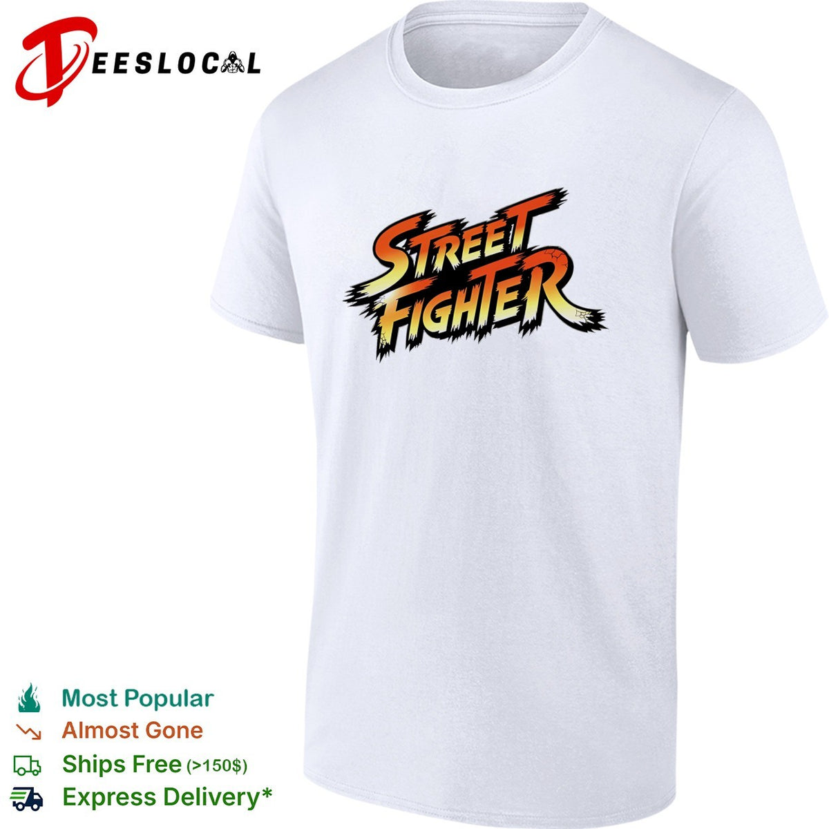 Street Fighter Capcom Video Game Retro Gaming shirt