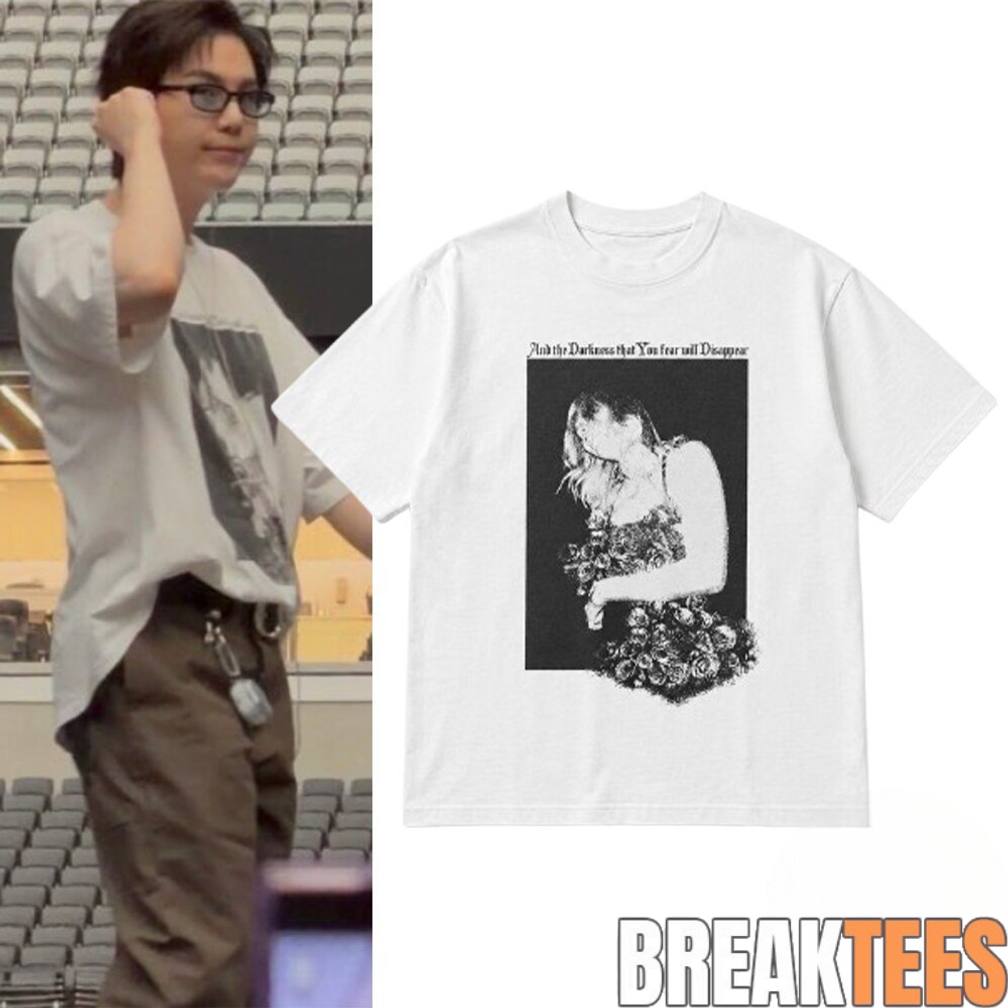 Suga Wearing KAMIYA Sweet Smile Shirt