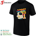 Summer Geek Camp loading summer eat sleep code repeat game over retro gaming shirt