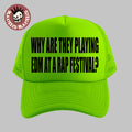 Summer Smash 2026 Festival Merch Why Are They Playing EDM At A Rap Festival Neon Green Trucker Cap Hat