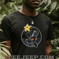 Super Black Knight 8 Bit Retro Video Game Mashup T Shirt