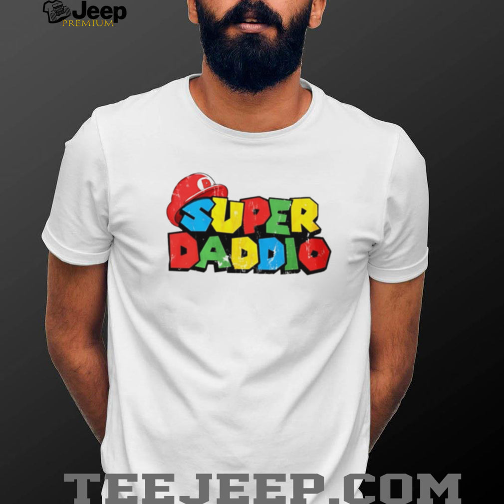 Super Daddio Retro Gaming Father’s Day Gift T Shirt