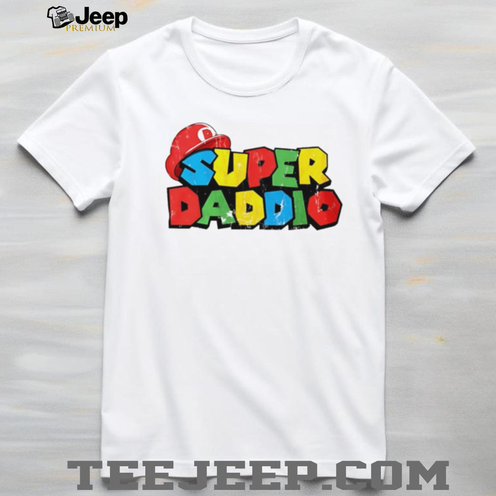 Super Daddio Retro Gaming Father’s Day Gift T Shirt