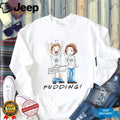 Supernatural Pudding Dean and Sam Winchester Funny Cartoon Shirt