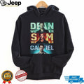 Supernatural Team Free Will Neon Sign Dean Sam Castiel Character T Shirt