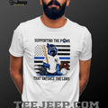 Supporting The Paws That Enforce The Laws New York Yankees K9 T Shirt