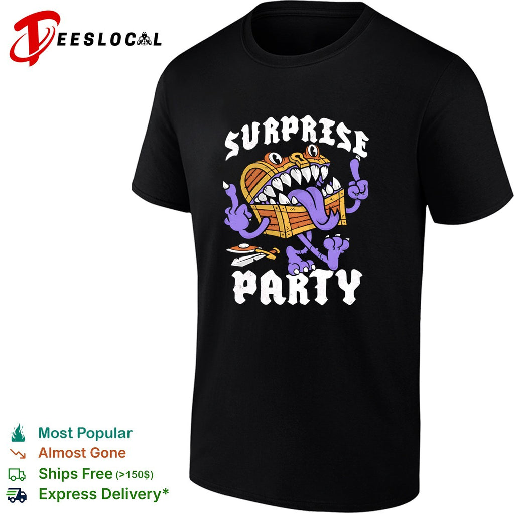 Surprise Party Mimic from Dungeons and Dragons shirt