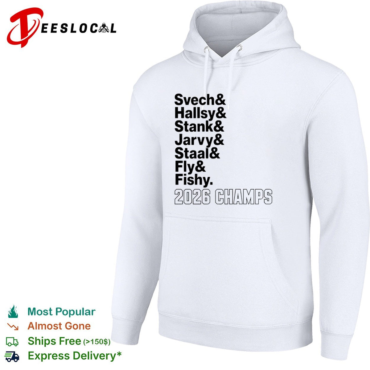 Svech Hallsy Stank Jarvy Staal Fly Fishy 2026 Champs Carolina Hurricanes shirt