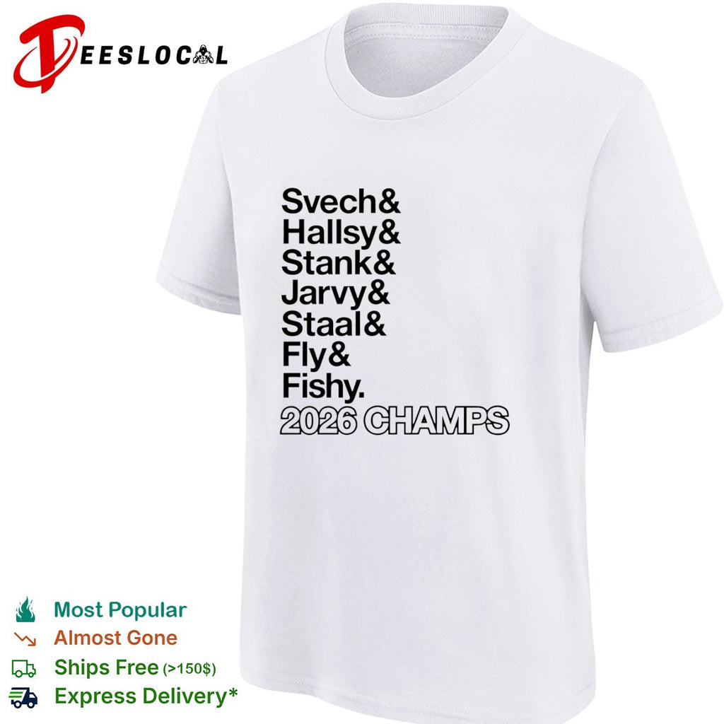 Svechnikov Hall Hamilton Stankoven Jarvis Staal Necas Aho Carolina Hurricanes shirt