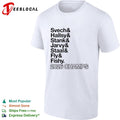 Svechnikov Hall Hamilton Stankoven Jarvis Staal Necas Aho Carolina Hurricanes shirt