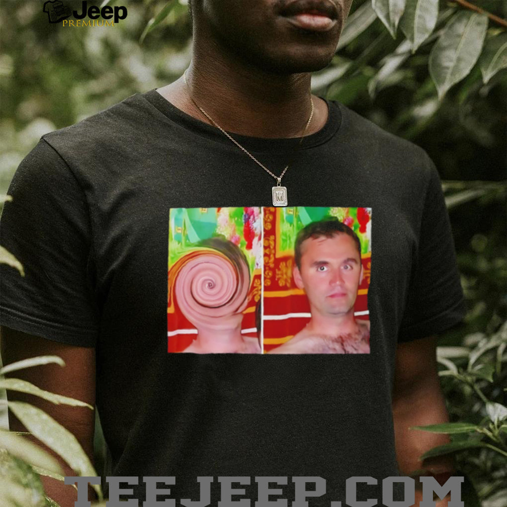 Swirly Kirk Charlie Robocough Kirkification Meme shirt