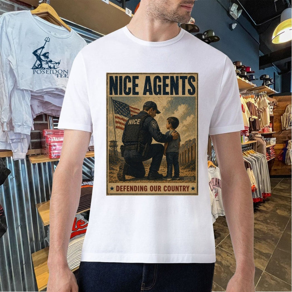 White House Nice Agents Defending Our Country T-shirt