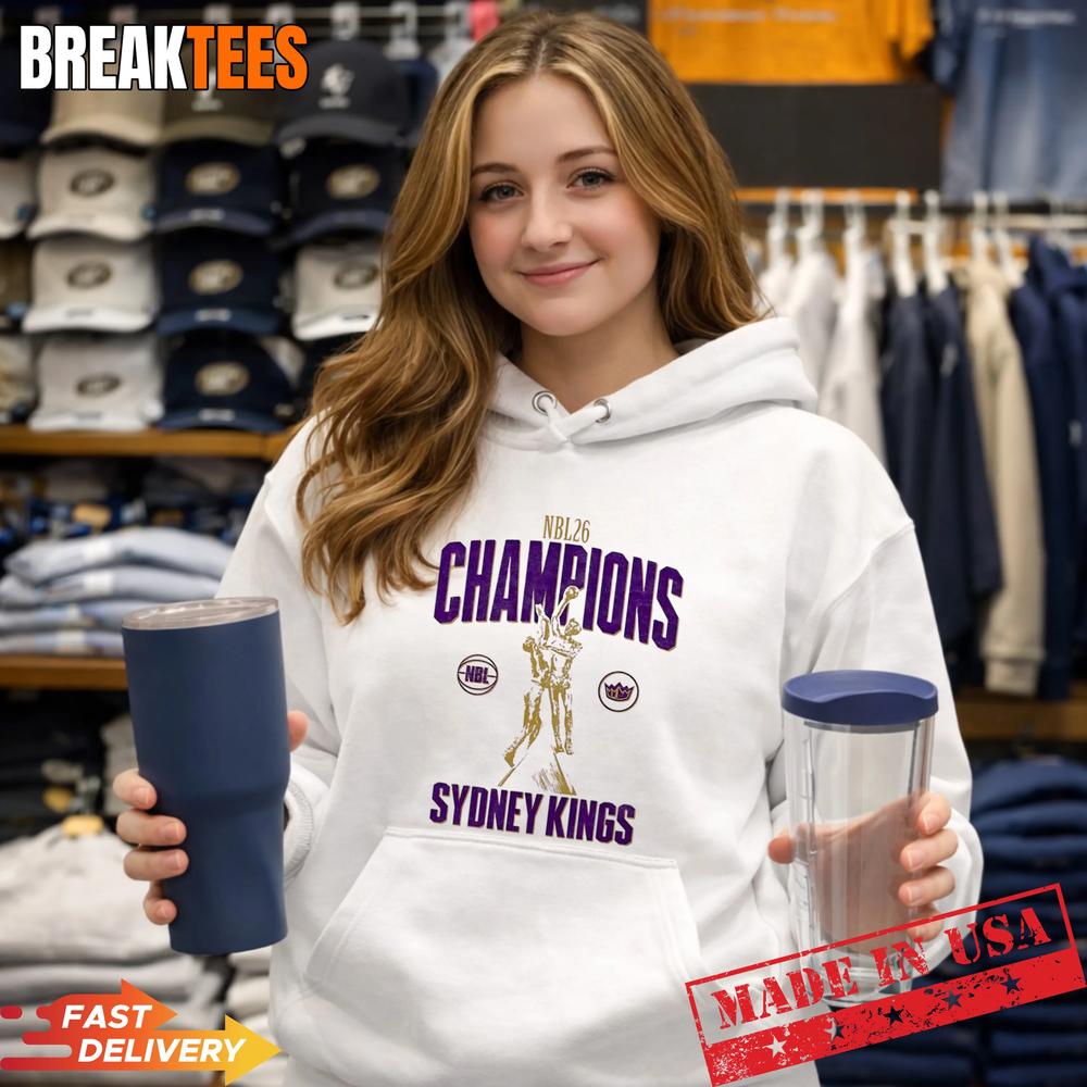 Sydney Kings 25 26 NBL Champions T-Shirt