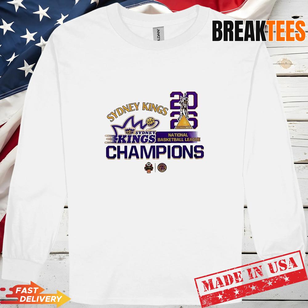 Sydney Kings National Basketball 2026 League Champions Shirt