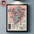 System Of A Down Paris France 2026 Specific Venue Poster At Stade De France On July 2 And 4 2026 Baroque The Phantom of the Opera Art Poster Canvas
