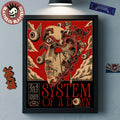System Of A Down Paris France 2026 Stade de France Pop Up Shop Venue Tour Poster On 2 And 4 July 2026 Home Decor Poster Canvas