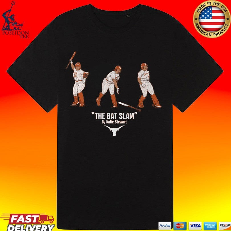 Texas Softball The Katie Stewart Bat Slam T-shirt