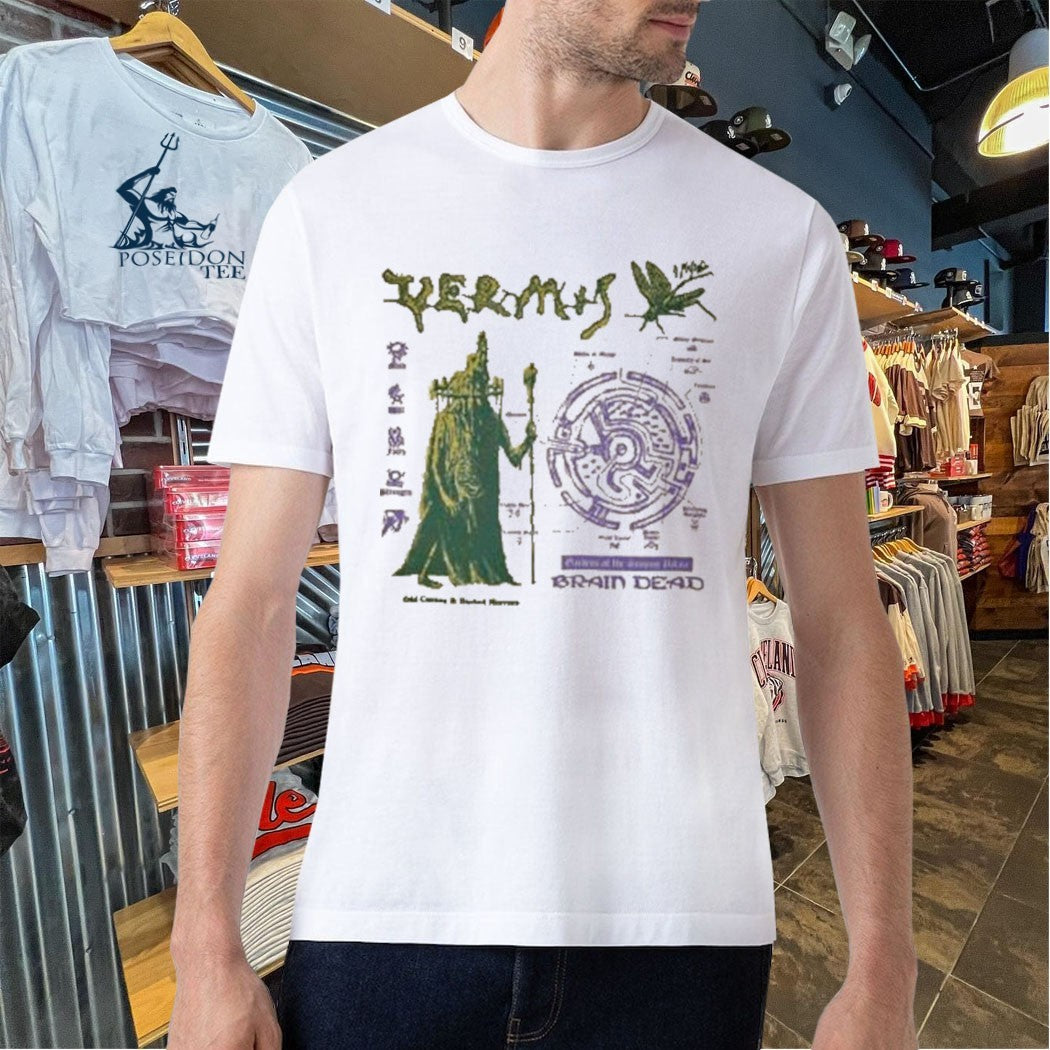 Brain Dead Fantasy Games Vermis Old Curses T-shirt