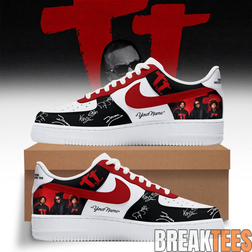 T.I. The King Succession Tour 2026 Special Air Force 1 Shoes