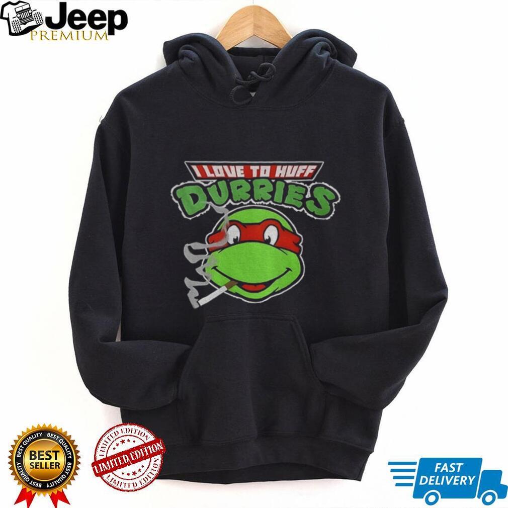 TMNT Parody I Love To Huff Durries Cigarette T Shirt