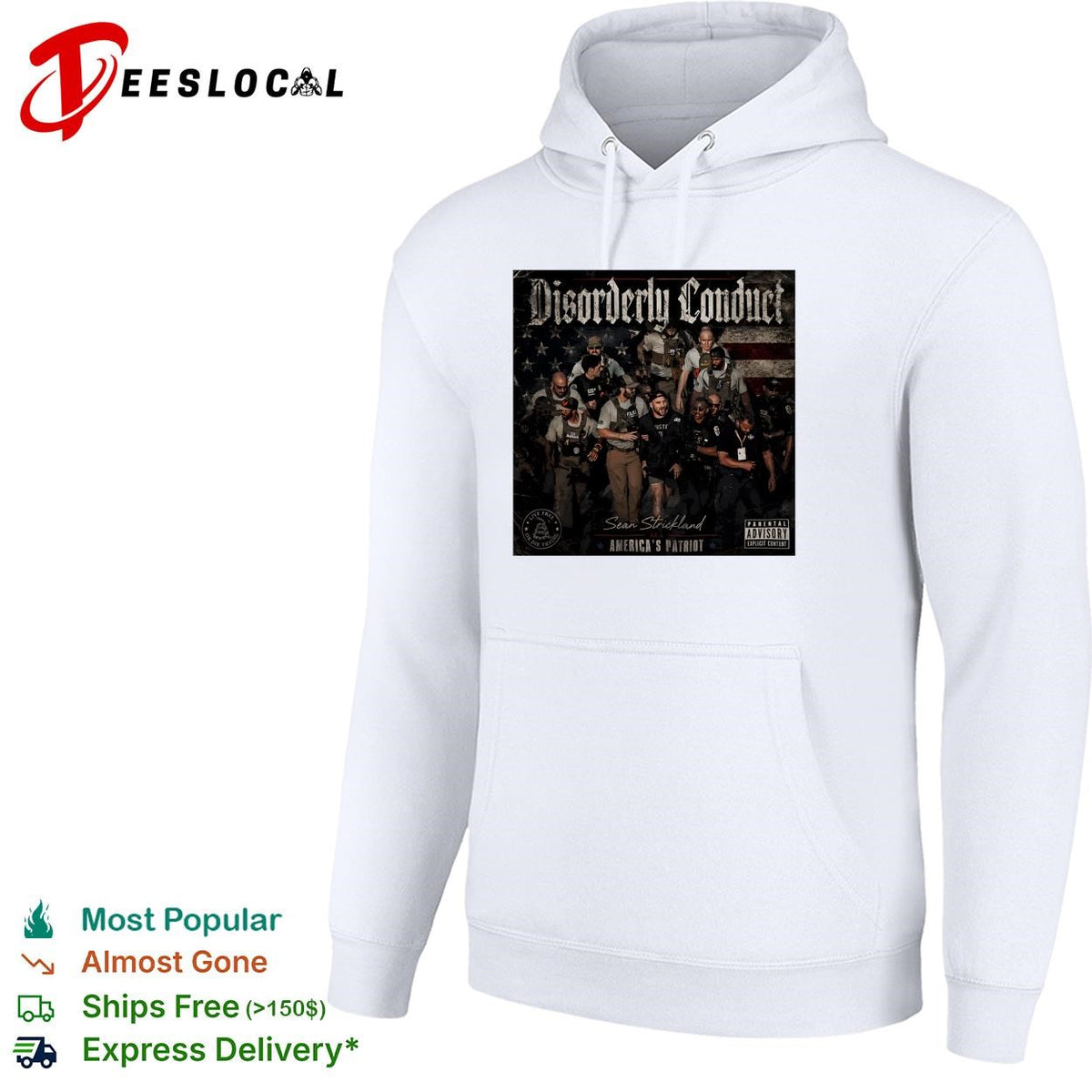 Tactical gear group portrait mixtape album cover shirt