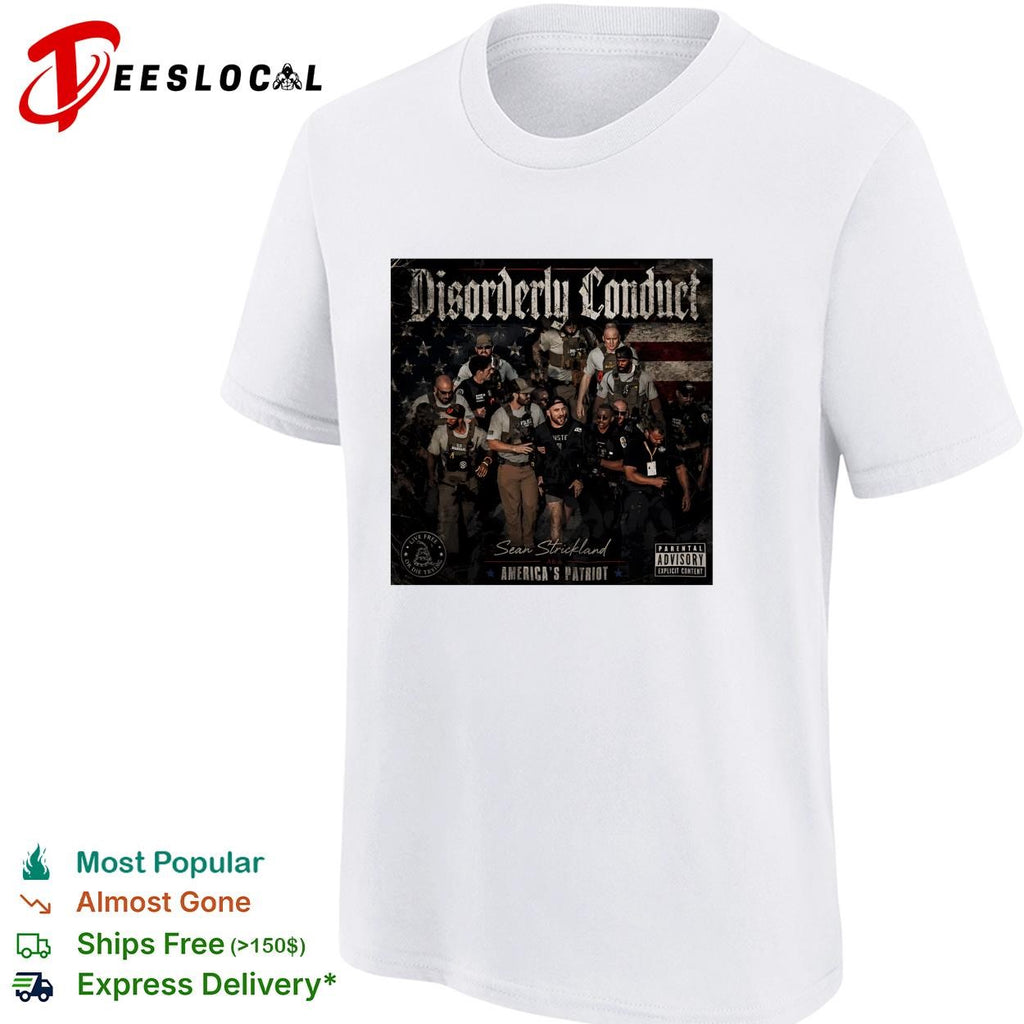 Tactical gear group portrait mixtape album cover shirt