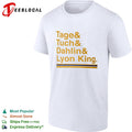 Tage and Tuch and Dahlin and Lyon King Buffalo Sabres nickname hockey shirt