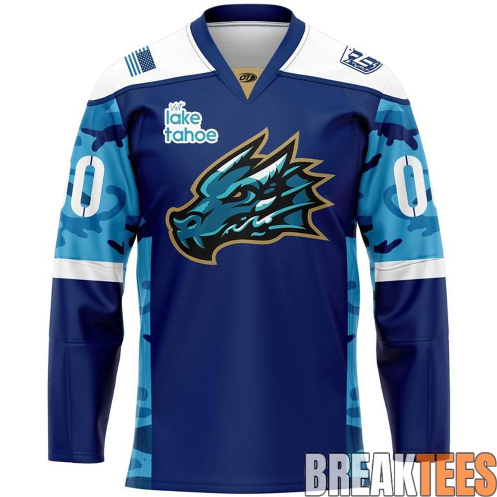 Tahoe Knight Monsters 2026 Military Appreciation Hockey Jersey