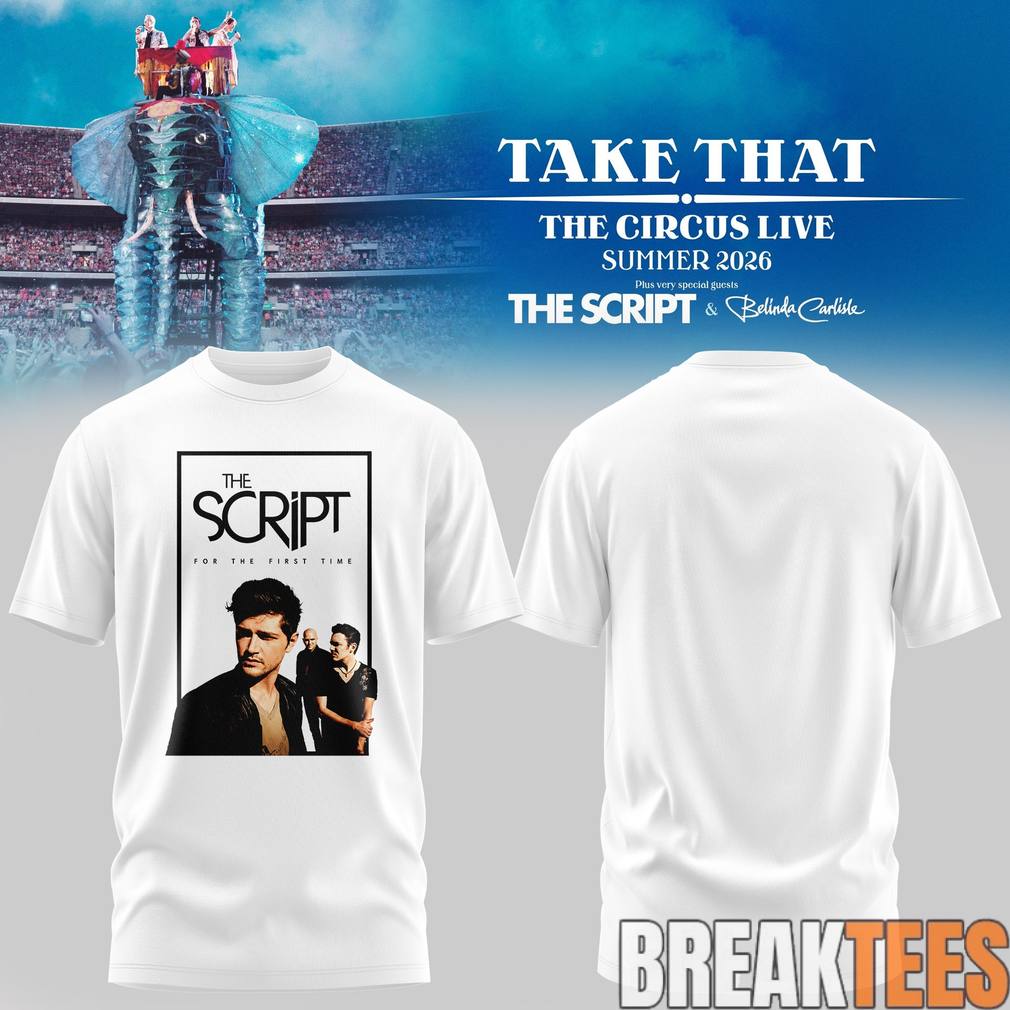 Take That x The Script The Circus Live 2026 Tee