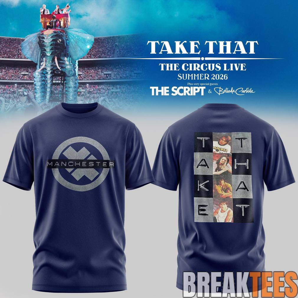Take That x The Script The Circus Live Summer 2026 Shirt