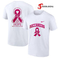 Tampa Bay Buccaneers never ever giving up hope breast cancer awareness shirt