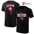 Tampa Bay Buccaneers x Electrician logo shirt