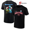 Tampa Bay Buccaneers x Monsters inc cartoon shirt