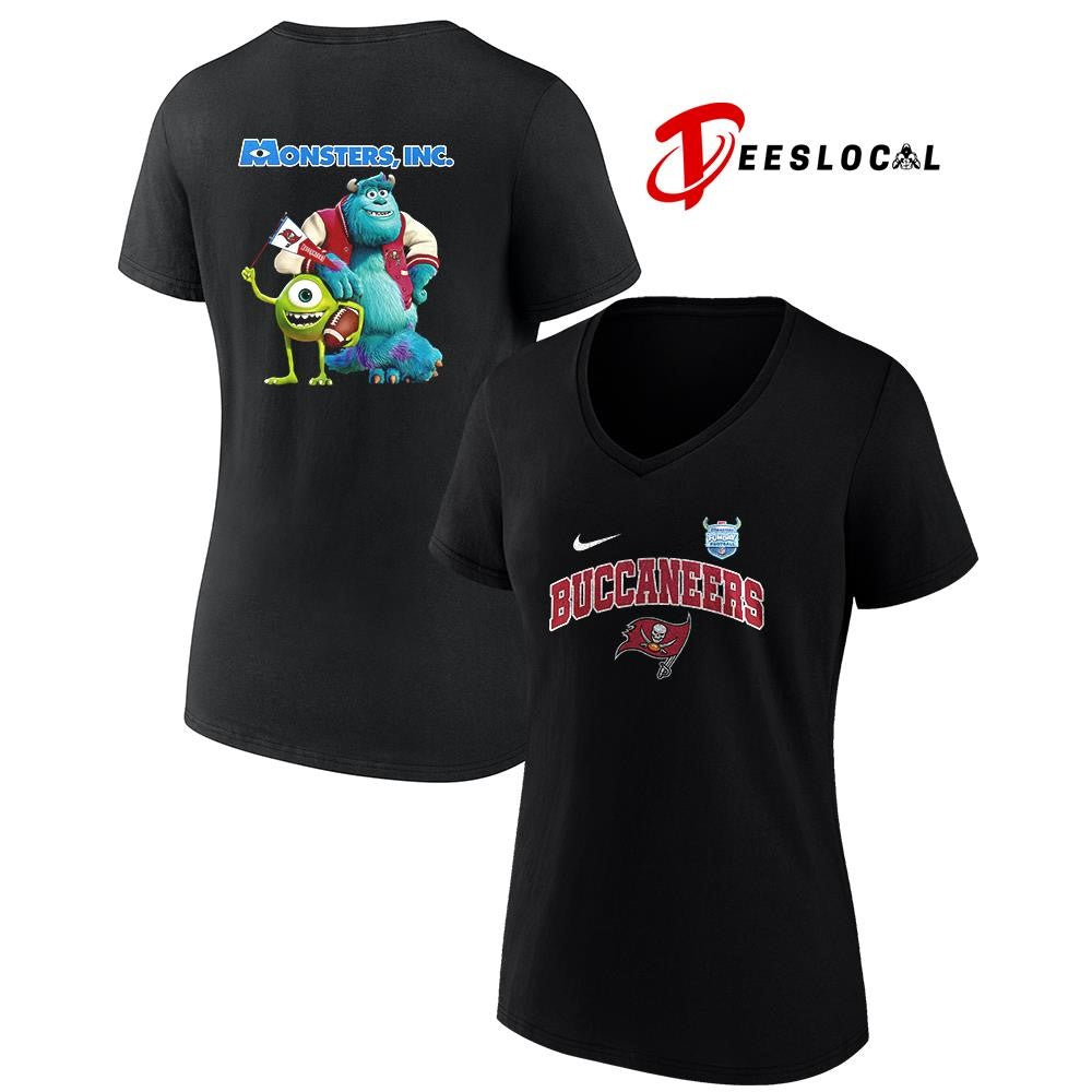 Tampa Bay Buccaneers x Monsters inc cartoon shirt