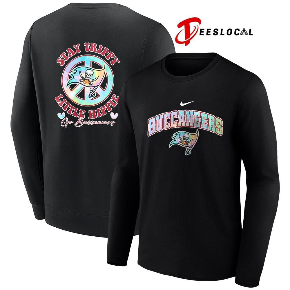 Tampa Bay Buccaneers x stay trippy little Hippie logo shirt