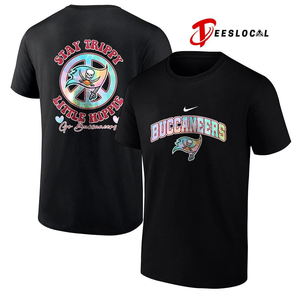 Tampa Bay Buccaneers x stay trippy little Hippie logo shirt