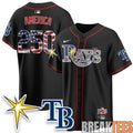 Tampa Bay Rays Independence Day 250 Years USA Special Baseball Jersey