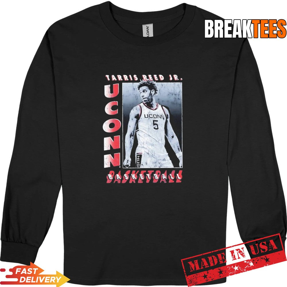 Tarris Reed Jr UConn Huskies 2026 NCAA Men’s Basketball Vintage Graphic T-Shirt
