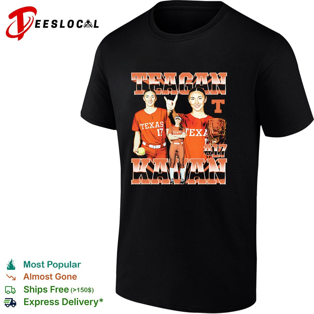 Teagan Kavan Texas Longhorns Softball NCAA 17 shirt