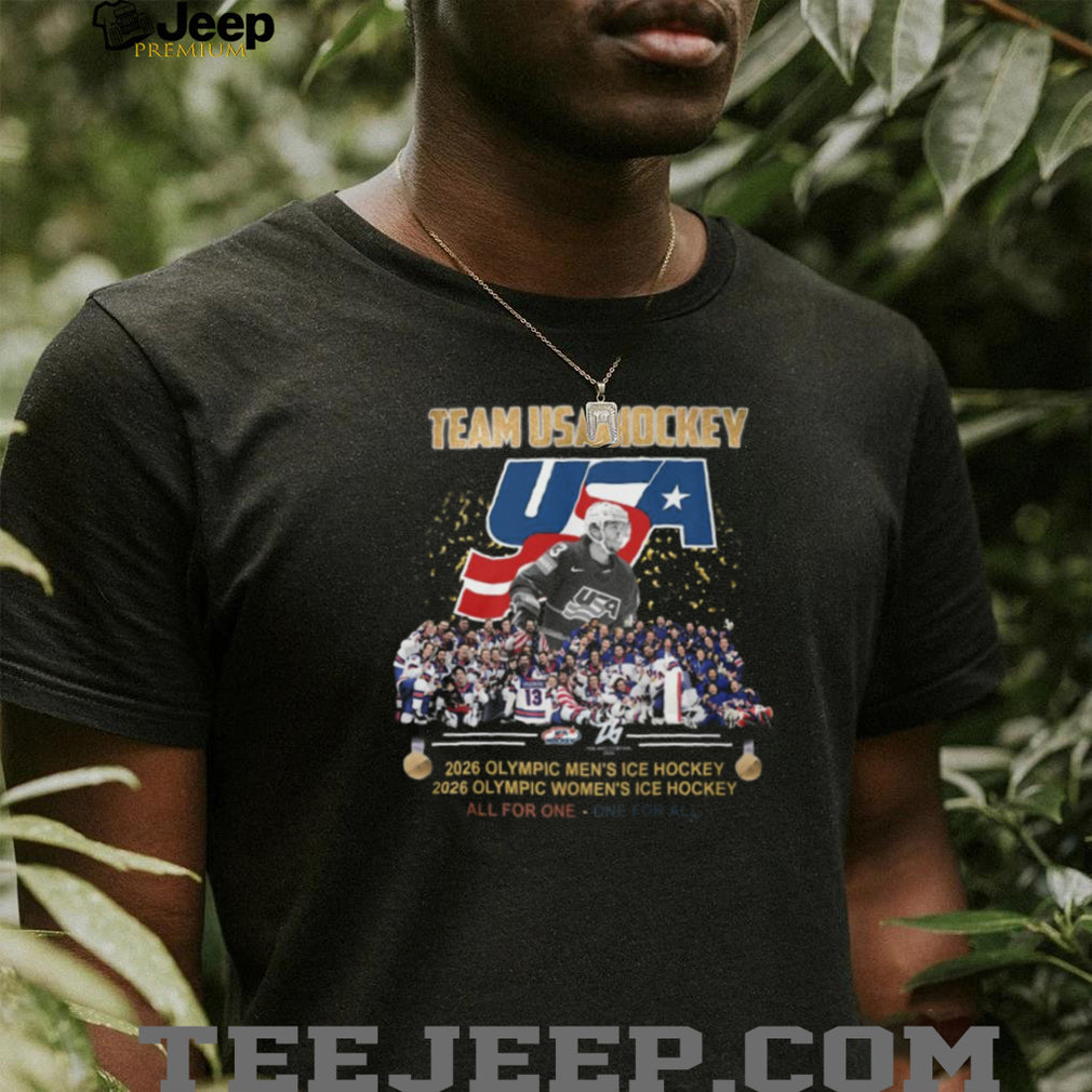 Team USA Hockey 2026 Olympic Champions Men’s & Women’s Gold Medal T Shirt