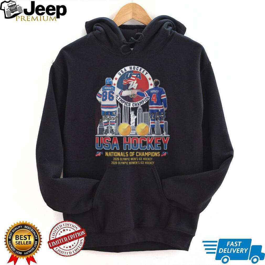 Team USA Hockey Nationals of Champions 2026 Gold Medalist T Shirt